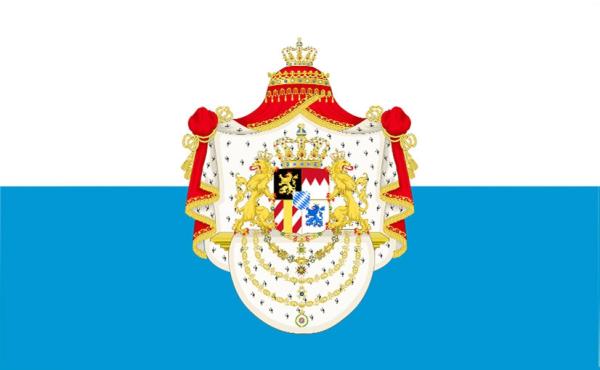 Flagge Fahne Hissfahne Königreich Bayern Wappen neu (90 x 150 cm) Neu